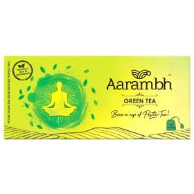 Aarambh Green Tea Bags 25 pcs (Carton)